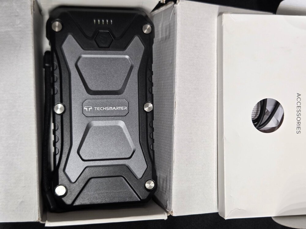 TechSmarter TSbar Rugged 30000mAh 65W Power Bank Portable Charger